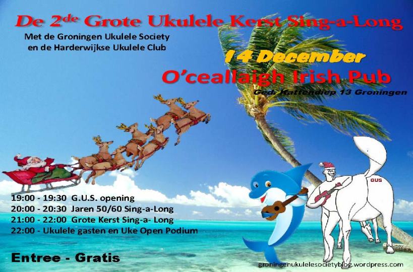De 2de Grote Ukulele Kerst Sing-a-Long