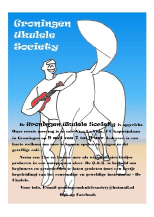 Our first flyer before the GUS began